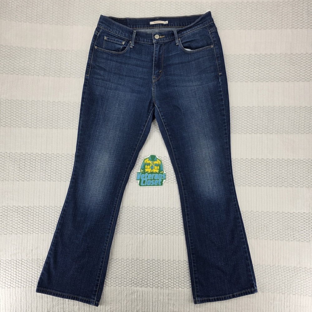 Levis 515 Bootcut Jeans Womens 30x30 Size 10 Medium Wash Mid Rise Blue Denim